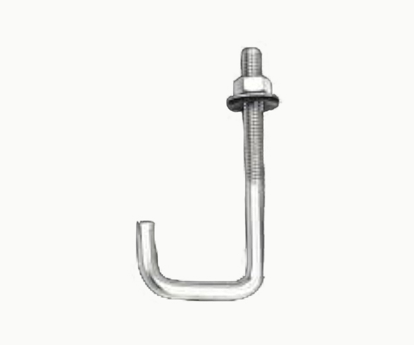 Square Bent J Bolt